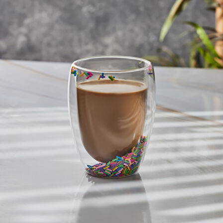 Karaca Pia Rainbow Su Bardağı 350 Ml