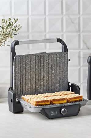 Gastro Classic Izgara Ve Tost Makinesi Silver