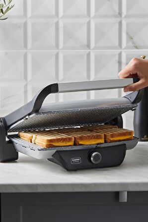 Gastro Classic Izgara Ve Tost Makinesi Silver