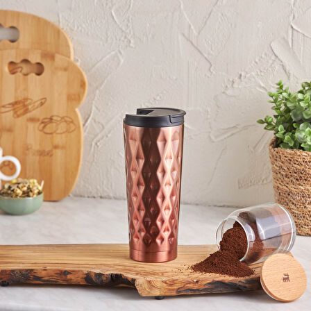 Karaca Diamond Copper Termos 350 Ml