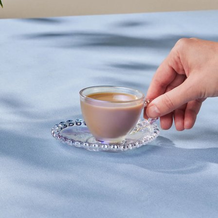 Karaca Rory Kalp Figürlü Kahve Fincanı ve Tabağı 80 ml