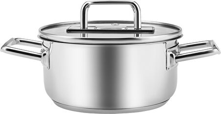 Karaca Grace Indüksiyon Tabanlı Çelik Tencere 26 Cm 6.7 Lt