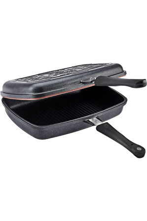 Biodiamond Power Double Grill Tava 34 Cm