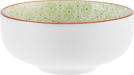 Karaca Floral Yeşil Round Çerezlik 10 Cm