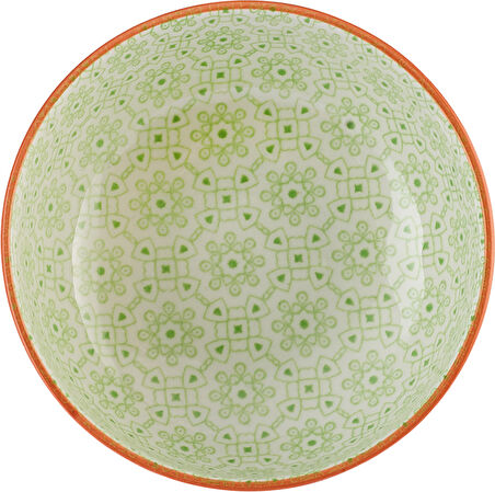 Karaca Floral Yeşil Round Çerezlik 10 Cm