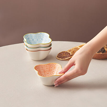 Karaca Floral Yeşil Yonca Çerezlik 10 Cm