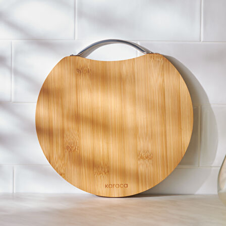 Karaca Owen Round Small Bambu Kesme Tahtası 25 Cm