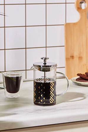 Game Borosilikat Cam French Press 600 ml