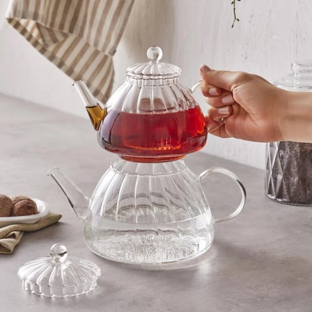 Karaca Lori Borosilikat Mini Cam Çaydanlık 0,6L & 1,2L