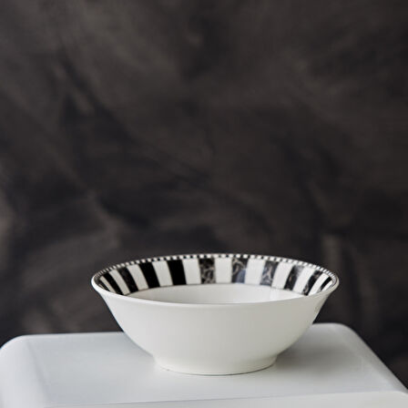 Karaca Damalı Porselen Salata Kasesi 14 Cm