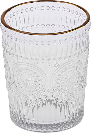 Karaca Sunflower 6'lı Su Bardağı Gold 250 ml