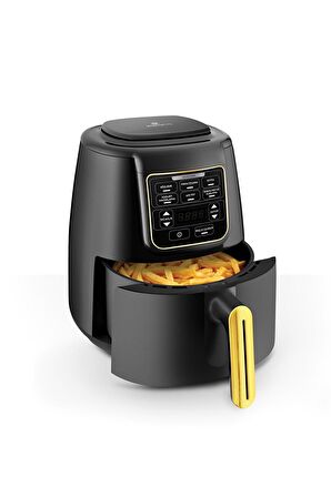 Karaca Air Pro Cook Köz Xl 4 lt Yağsız Airfryer Altın