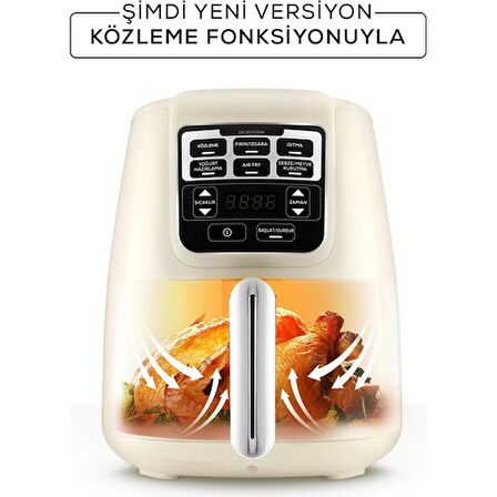 Karaca Air Pro Cook Köz XL Airfryer Starlight Fritöz  