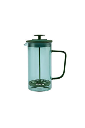 Valentina Borosilikat Cam French Press 350 ml Green