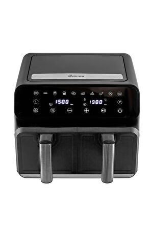 Multifry Xxxl 4+4 Litre Dijital Twin Iki Hazneli Airfryer