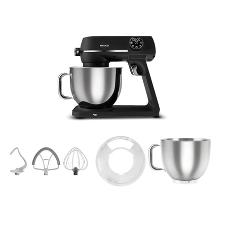 Karaca Multichef Artisan Digital Ekran 7 L Döküm Stand Mikser Siyah 1800w Hamur Yoğurma Makinası