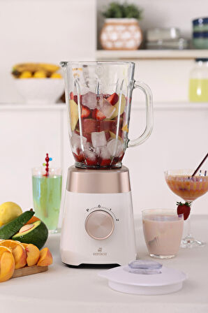 Multiblend Smoothie Blender Krem 1000w