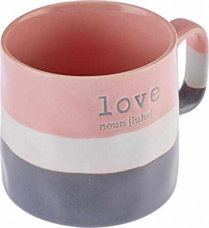 Karaca Love Pembe Kupa 450 ml