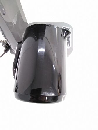 (OUTLET) Karaca Çaysever Robotea Pro 4in1 2500 W Space Gray Konuşan Cam Demlikli Çay Makinesi