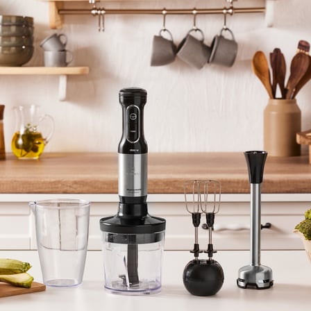 Karaca Mastermaid Prosteel Blender Seti Siyah-Inox 1500W