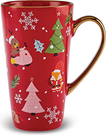 Karaca New Year Yılbaşı Golden Line Mug 506 ml