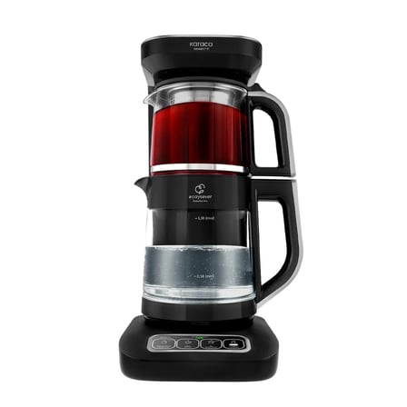 Karaca Çaysever Robotea Pro Connect 4 in 1 Konuşan Cam Çay Makinesi Silver