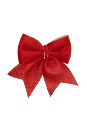 Karaca Home New Year Yılbaşı Ribbon Kırmızı Ağaç Kurdelesi 12x13 cm
