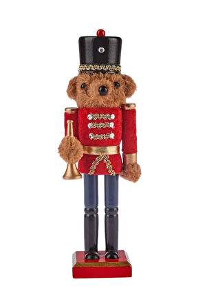 Karaca Home New Year Yılbaşı Nutcracker Puppy 25 cm