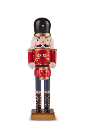 Karaca Home New Year Nutcracker With Drums 25 cm