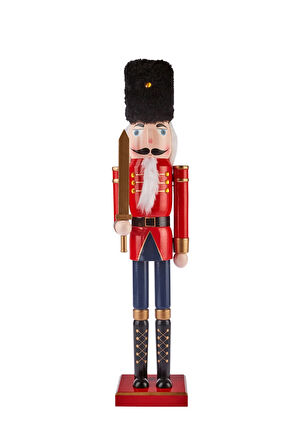 Karaca Home New Year Yılbaşı Nutcracker With Sword 55 Cm
