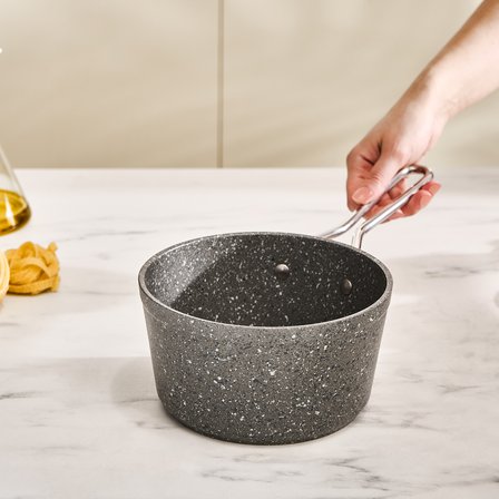 Karaca Biogranit Salvador Sütlük/Sosluk 18 Cm Gri