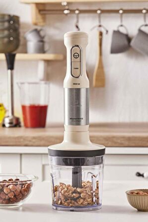 Mastermaid Prosteel 1500w Blender Seti Soft Cream-ınox