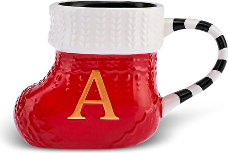 Karaca New Year Yılbaşı A Harfli Kupa