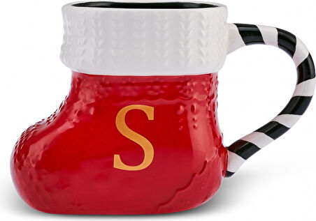 Karaca New Year Yılbaşı S Harfli Kupa