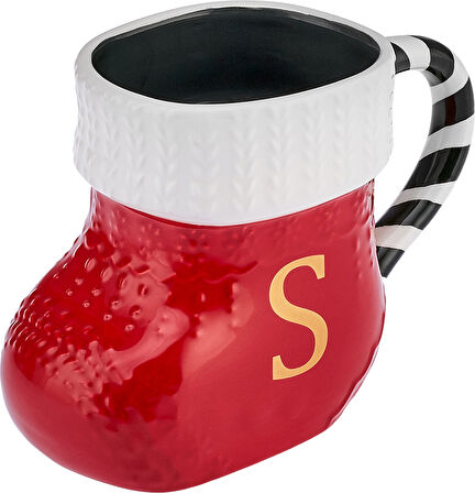 Karaca New Year Yılbaşı S Harfli Kupa