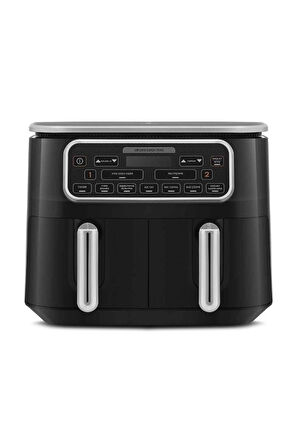 Karaca Air Pro Cook Duo Tandır XXXL 8 lt Black Silver Yağsız Fritöz Outlet
