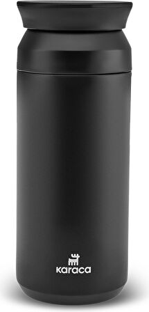 Karaca Rainbow Siyah Paslanmaz Çelik Termos 350ml (8 SAATE KADAR SICAK/SOĞUK TUTMA)