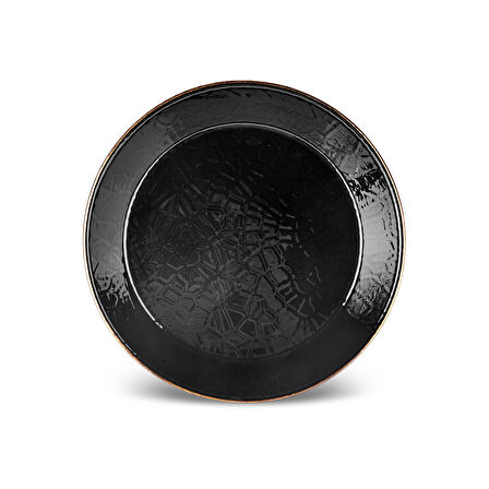 Karaca Calvin Ayaklı Kase 24 Cm Siyah 