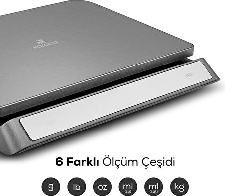 Karaca x Refika Scale Inox Mutfak Tartısı K2186