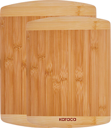 Karaca Alya 2'li Bambu Kesme Tahtası