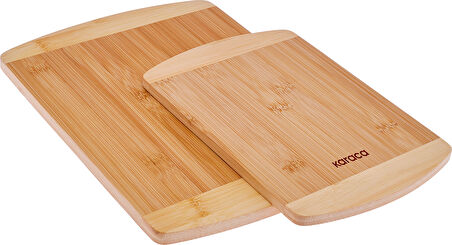 Karaca Alya 2'li Bambu Kesme Tahtası