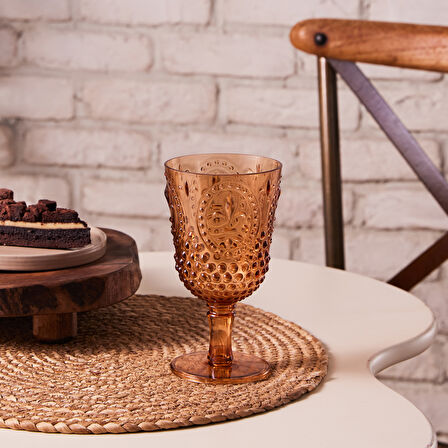 Karaca Moise Kadeh Akrilik 450 ml Turuncu