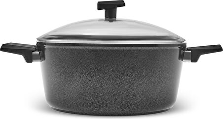 Karaca Swiss Crystal Tencere 18 Cm Black