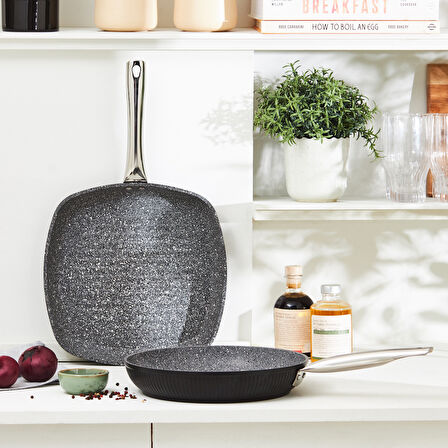 Karaca Bio Granit Leona Tava Grill Set