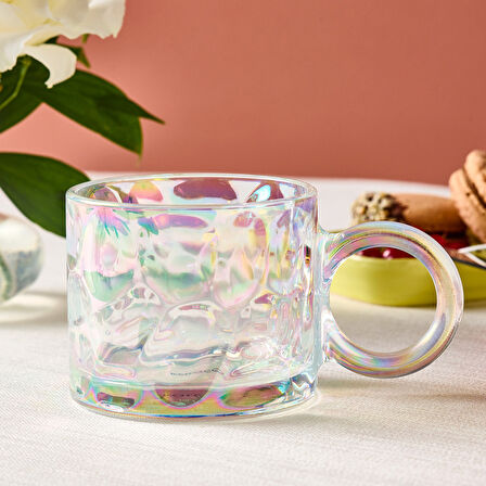 Karaca Ruby Lüsterli Cam Kupa 300 ml