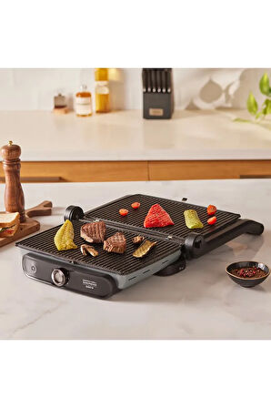 Gastro Grill Glass Premium Tost Makinesi COOL GRAY 2400W