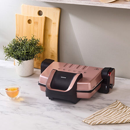 Karaca Future Rosegold Tost Makinesi 1800W 4 Dilim