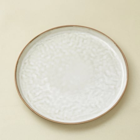 Karaca Rixton Bej Reaktif Servis Tabağı 27  cm