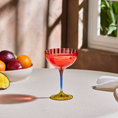 Karaca Dolce Martini Ve Dondurma Kadehi 210 ml Kırmızı