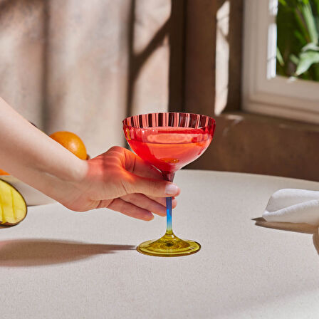 Karaca Dolce Martini Ve Dondurma Kadehi 210 ml Kırmızı